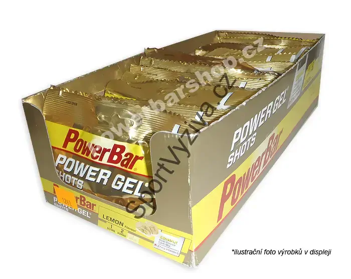 PowerBar Energize SportShots - pomeranč