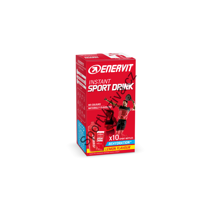 ENERVIT Sport Drink - citron, 10 sáčků á 16 g