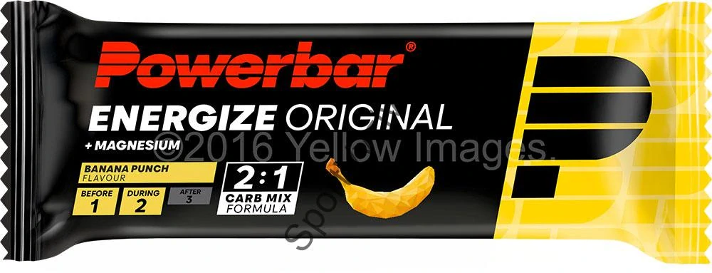 PowerBar Energize tyčinka - banánový punč 55 g