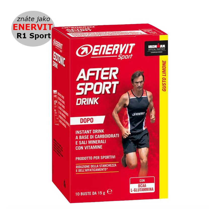Enervit After Sport - citron 10 x 15 g