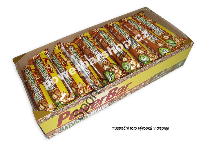 PowerBar Natural Energy tyčinka - jahoda-brusinka 40 g